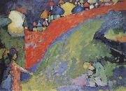 Wassily Kandinsky Balvegzet oil on canvas